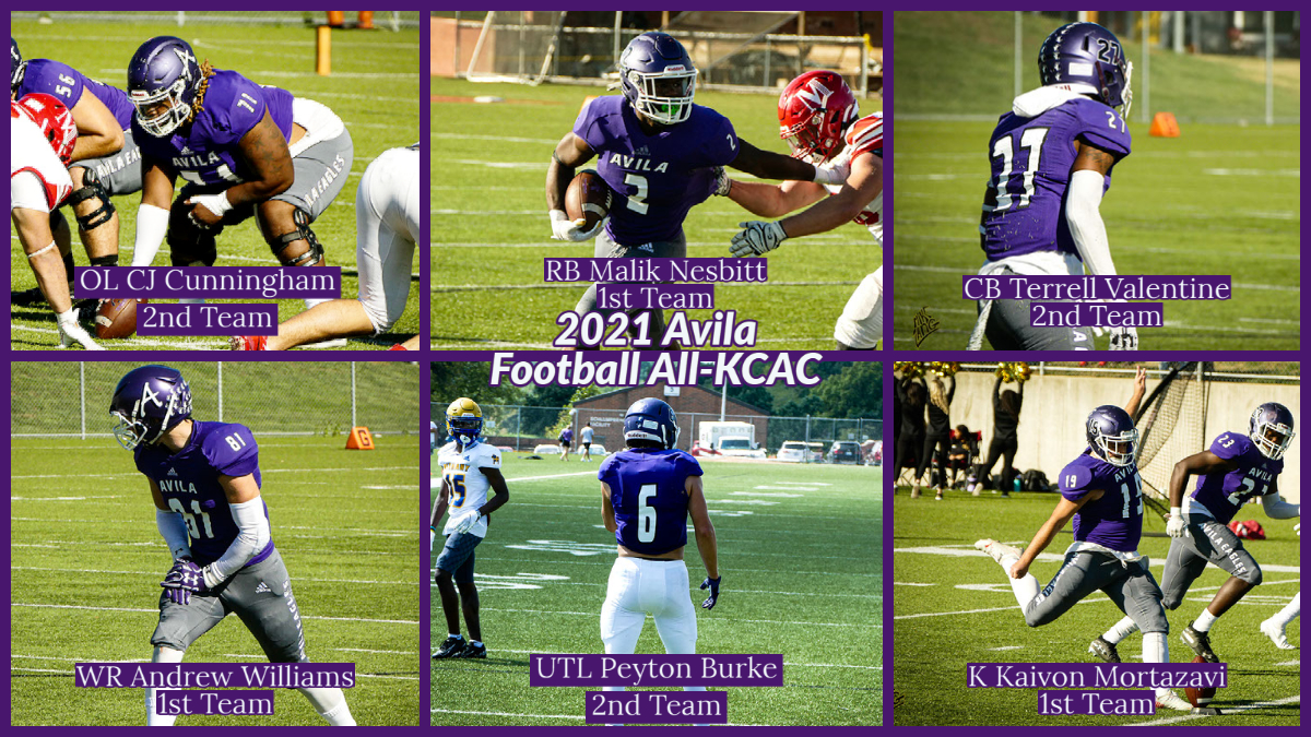 Football Lands 16 on All-KCAC Lists | Avila University Athletics