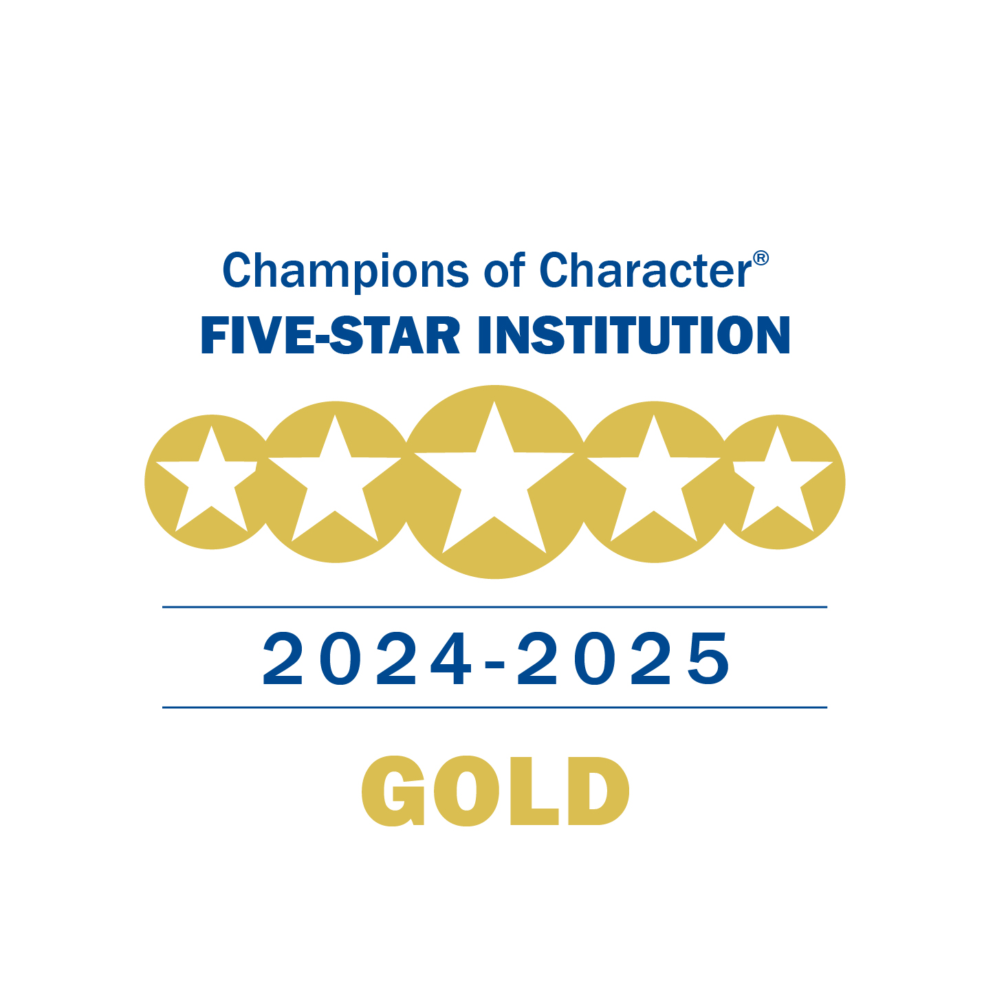 AVILA NAMED CHAMPIONS OF CHARACTER FIVE-STAR AWARD WINNER