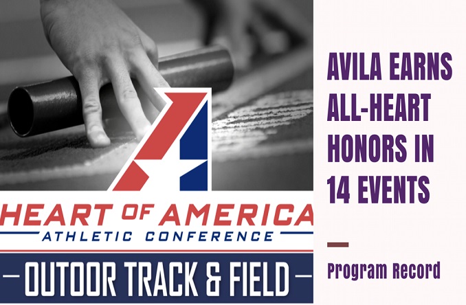 T&F: Avila Track earns All-Heart in record 14 events
