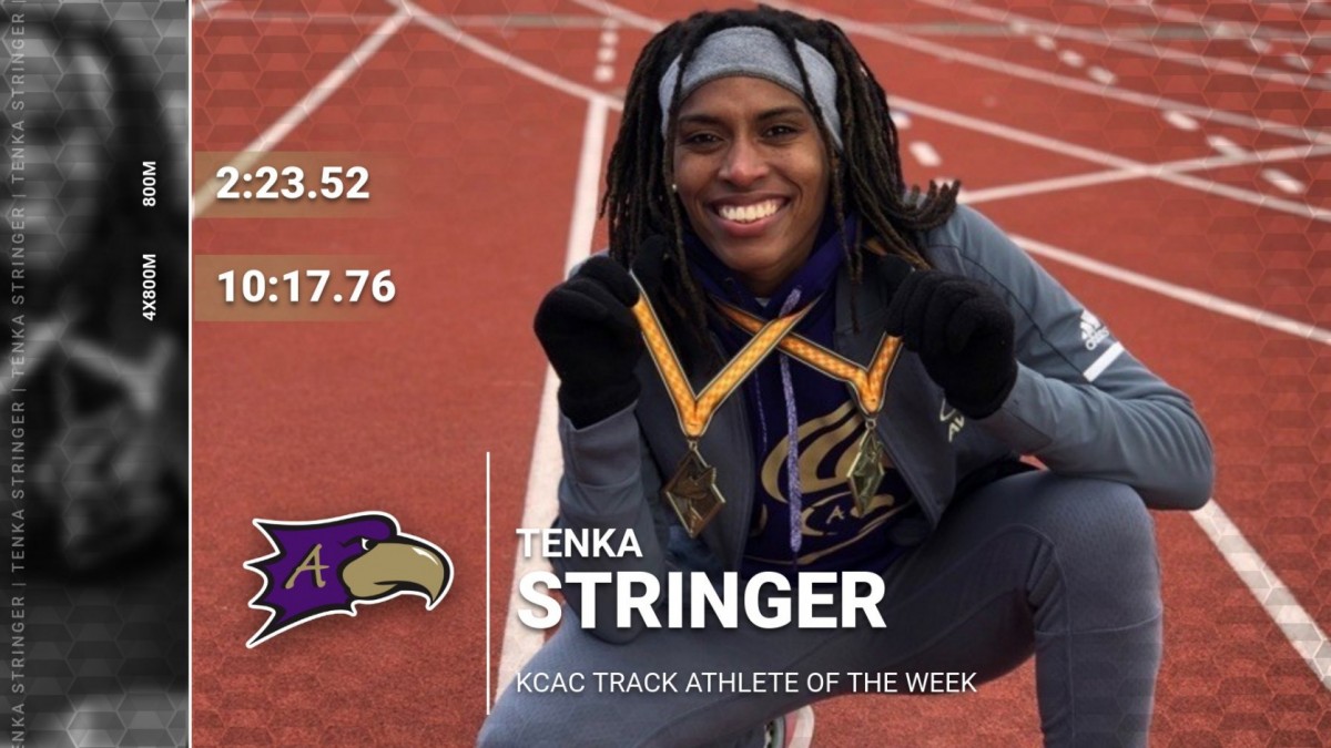 Stringer Earns KCAC Track Athlete of the Week Honors