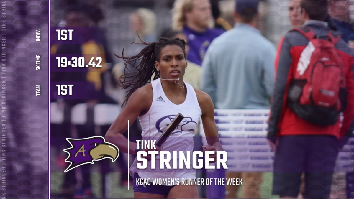 Stringer Named KCAC Women's Cross Country Runner of the Week