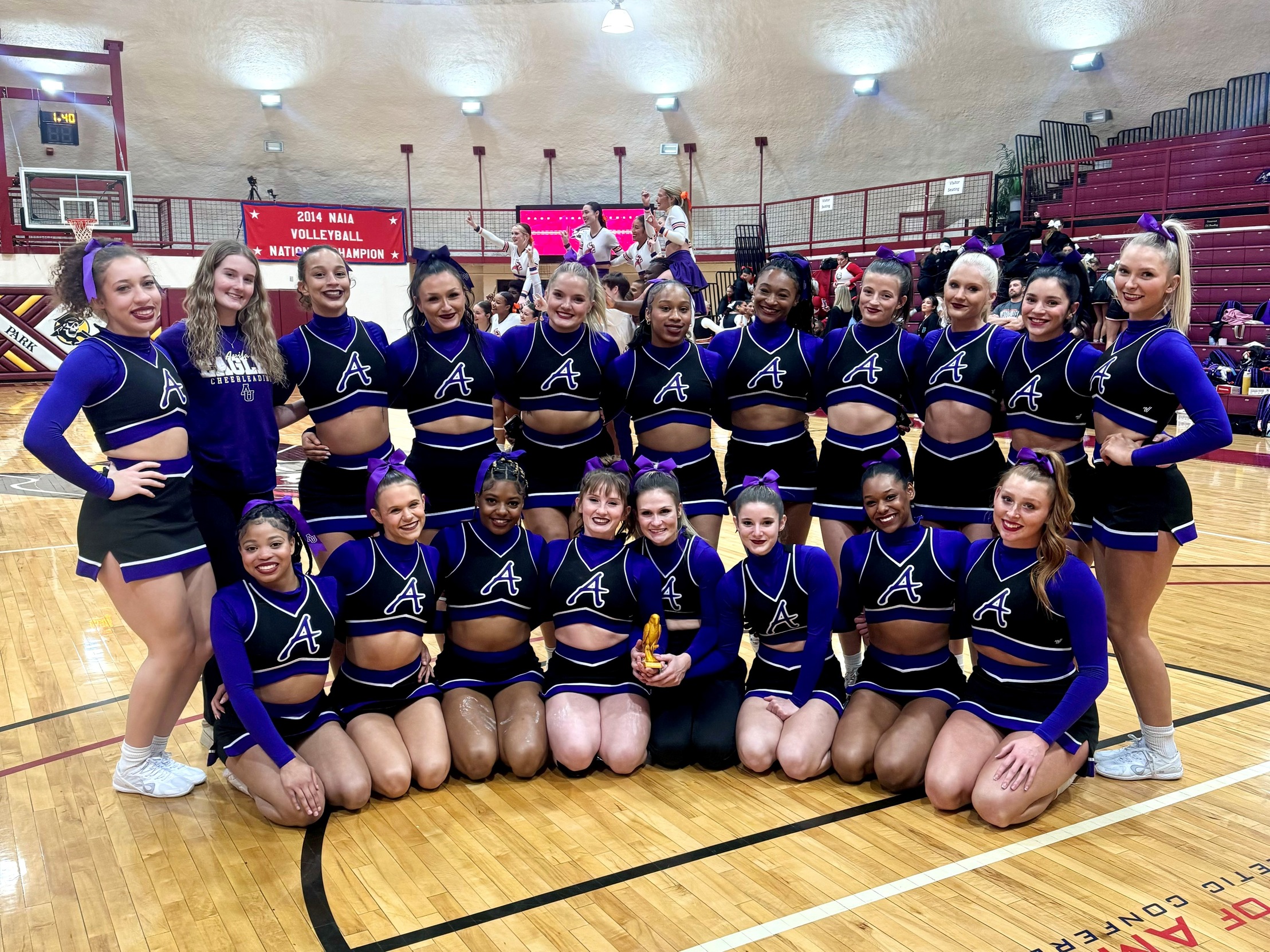 CHEER FINISHES SECOND AT PARK INVITATIONAL