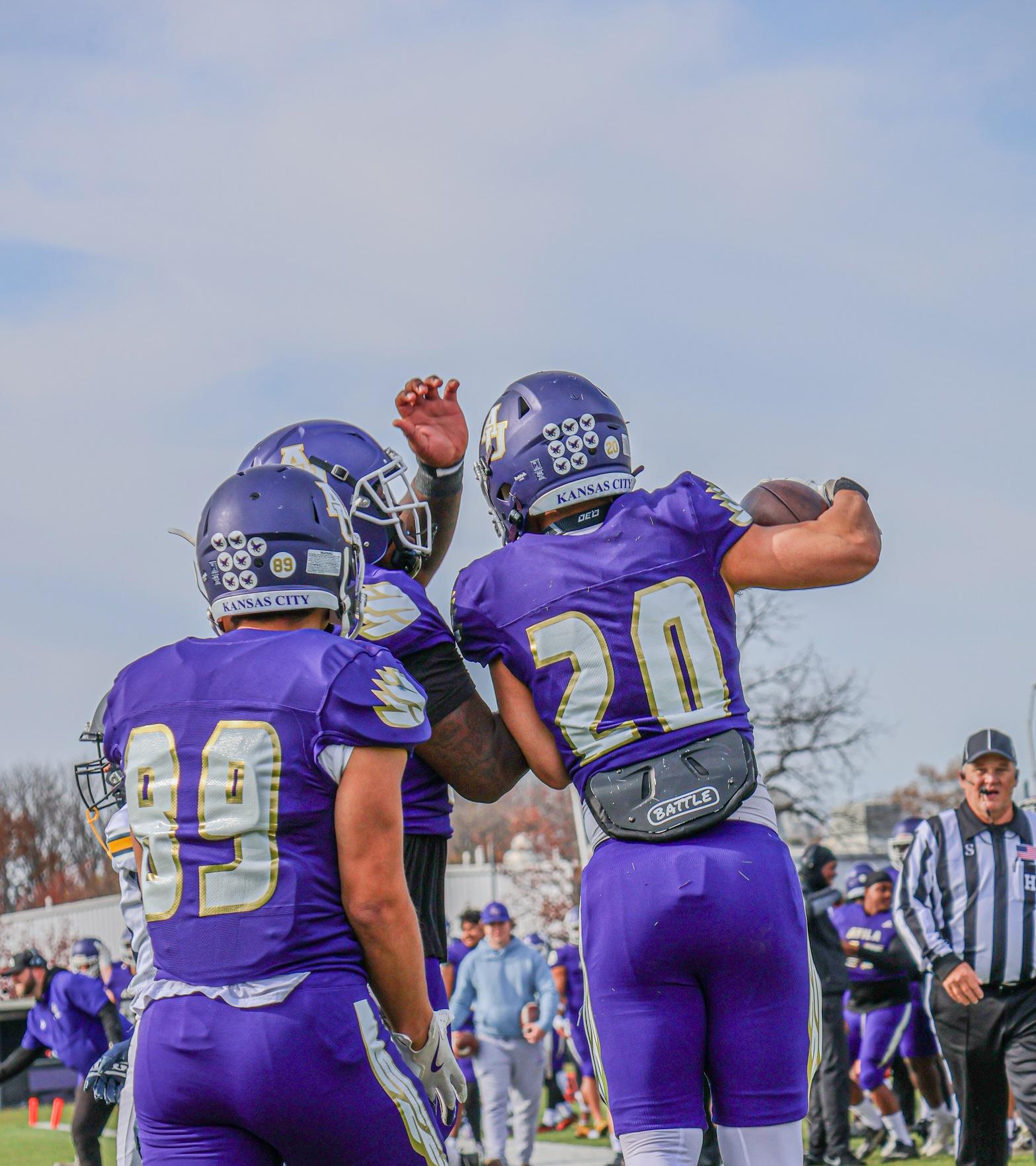 FOOTBALL ENDS SEASON WITH THREE-STRAIGHT WINS, BEATS SAINT MARY