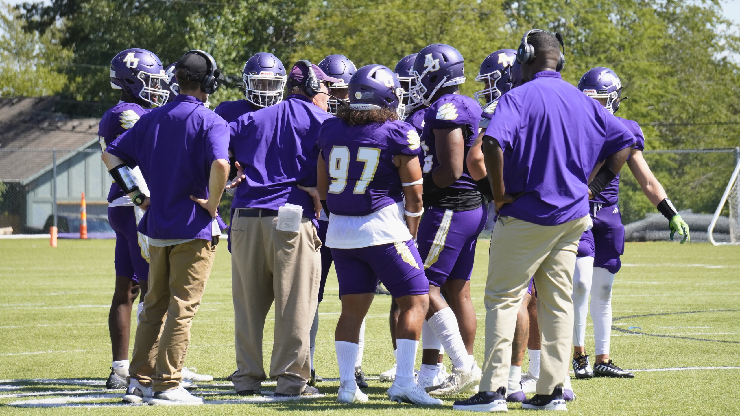 FOOTBALL TAKEN DOWN AT EVANGEL