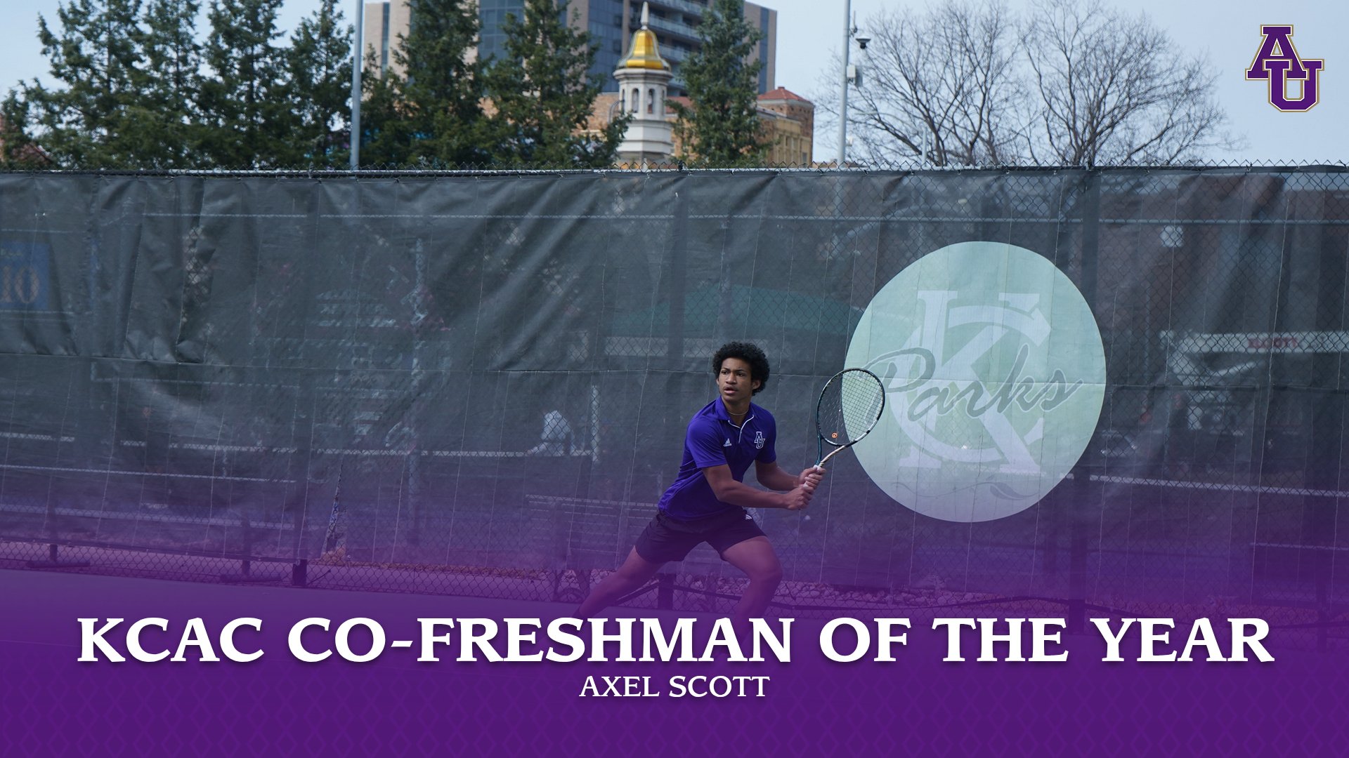 AXEL SCOTT NAMED KCAC MEN&rsquo;S TENNIS CO-FRESHMAN OF THE YEAR