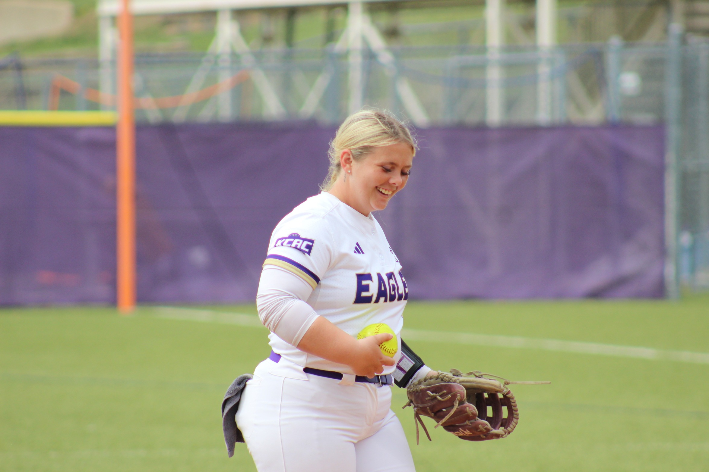 STRONG PITCHING AND TIMELY HITTING HELP SOFTBALL TO TWO WINS OVER MCPHERSON