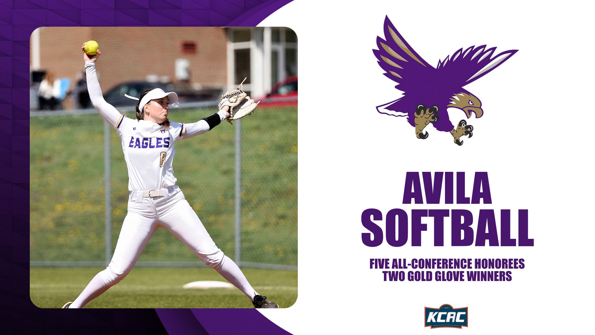 AVILA SOFTBALL PRODUCES FIVE ALL-CONFERENCE HONOREES, TWO GOLD GLOVE WINNERS