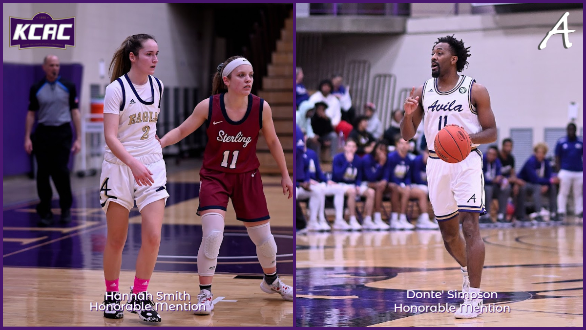 Smith, Simpson Earn Basketball All-KCAC Honors
