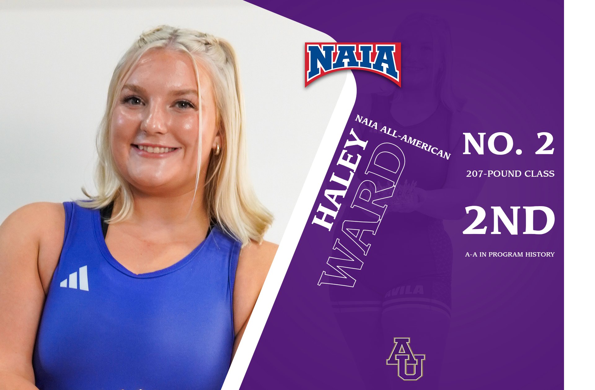 HALEY WARD TAKES SECOND AT NAIA WOMEN&rsquo;S WRESTLING NATIONAL CHAMPIONSHIP